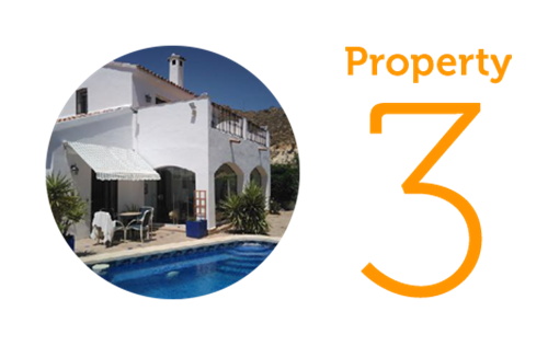 Property 3: Three-bed farmhouse in Sorbas