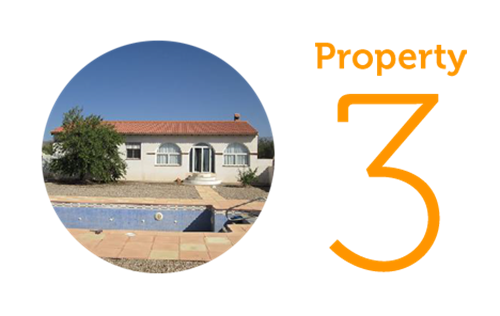 Property 3: Three bed villa in Tabernas