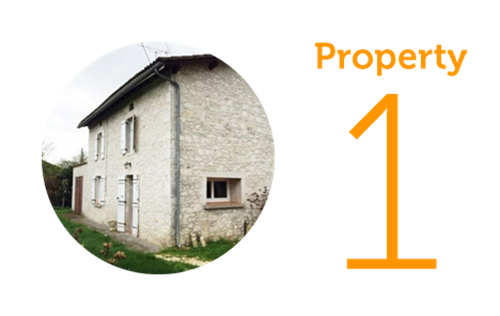 Property 1: Three-bedroom stone property in Bergerac