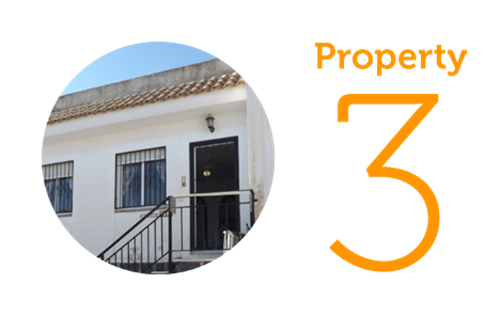 Property 3: One bed villa in Camposol