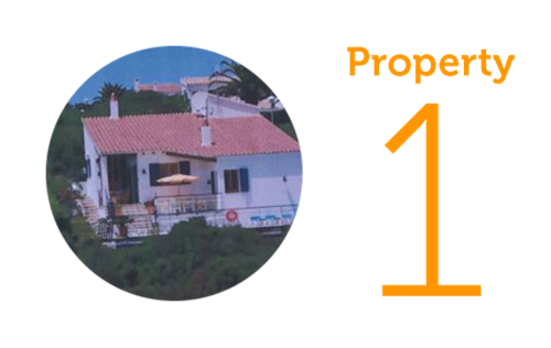 Property 1: Three-bedroom villa in Cala Longa