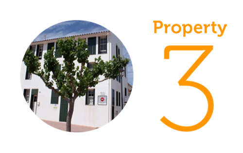 Property 3: Three-bedroom townhouse in Es Castells