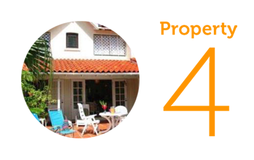 Property 4: Three-bedroom house in Castries