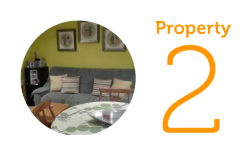 Property 2: Two-bedroom townhouse in the old town