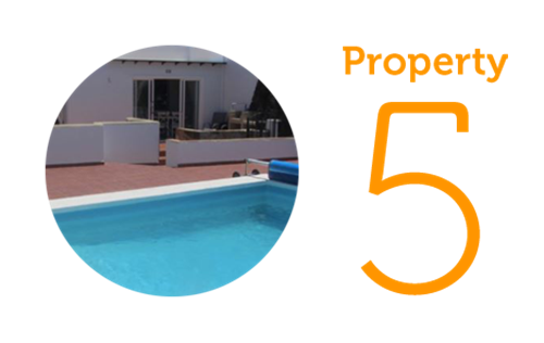 Property 5: Two-bedroom villa in Playa Blanca