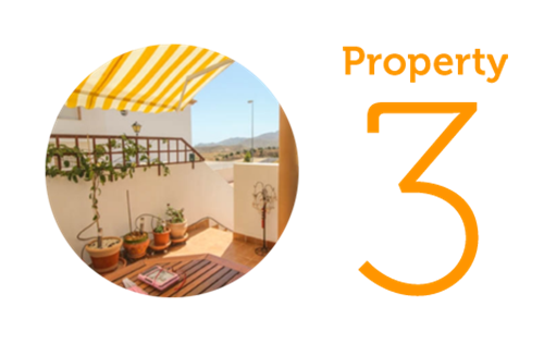 Property 3: Two-bedroom apartment in Turre