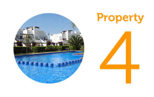 Property 4:  Three-bedroom apartment in Condado de Alhama