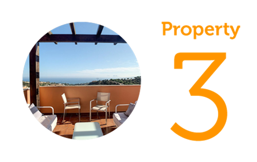 Property 3: Three-bedroom penthouse in Punta Chullera