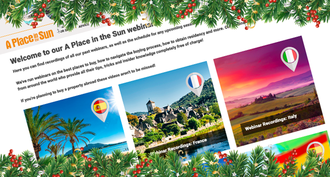 Advent Calendar Day 8 | Webinar Library now live!