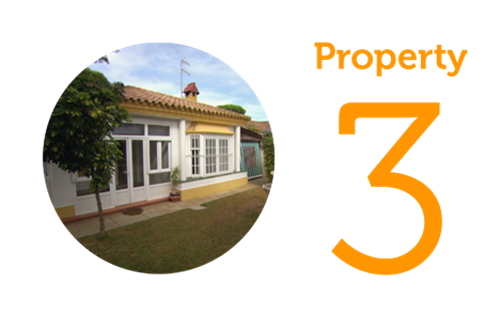 Property 3 Three-bed villa in La Barrosa Beach