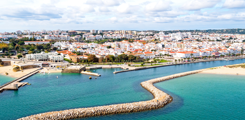 Lagos coastline