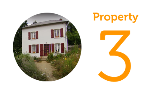 Property 3 Three-bed house in Sussac