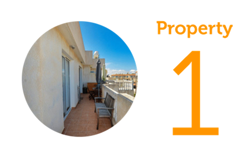 Property 1 Two-bed penthouse in Paralimni