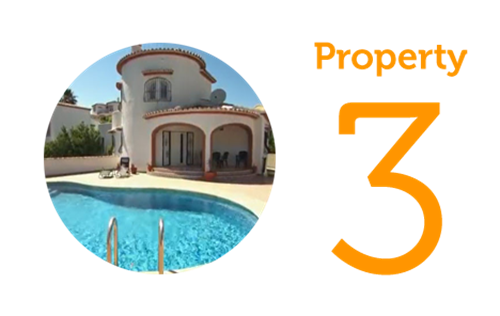 Property 3 Three-bed villa in Monte Pedregeur