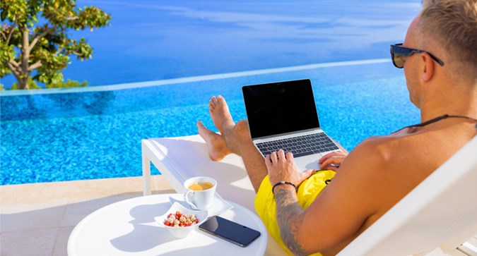 Working remotely in your holiday home abroad