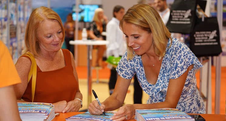 Jasmine Harman signing