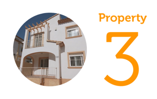 Property 3 2 Bedroom Townhouse with Solarium in Calpe