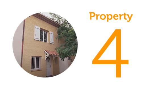 Property 4 2 Bedroom Yellow Townhouse in Domairon