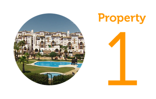 Property 1 Ground Floor Two Bedroom Apartment With Communal Pools in Las Salinas